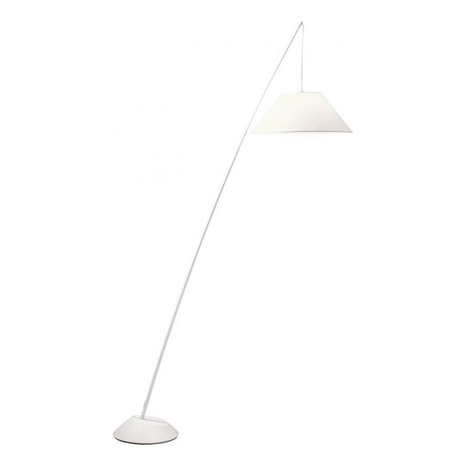 Redo 01-1988 - Lampadaire FISHER 1xE27/42W/230V, blanc