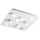 Redo 01-2014 - Plafonnier PIXEL LED/27W/230V 3000K 35x35 cm blanc
