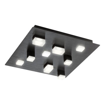 Redo 01-2015 - Plafonnier PIXEL LED/27W/230V 3000K 35x35 cm noir