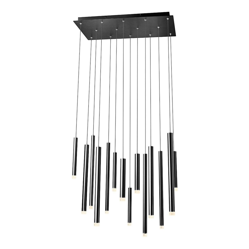 Redo 01-2056 - Suspension filaire MADISON 14xLED/4W/230V noir