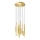 Redo 01-2058 - Suspension filaire MADISON 16xLED/4W/230V doré