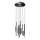 Redo 01-2060 - Suspension filaire MADISON 16xLED/4W/230V noir