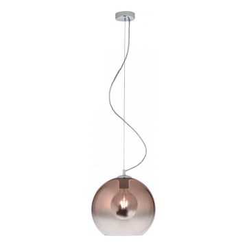 Redo 01-2076 - Suspension filaire BOWL 1xE27/42W/230V d. 30 cm cuivre