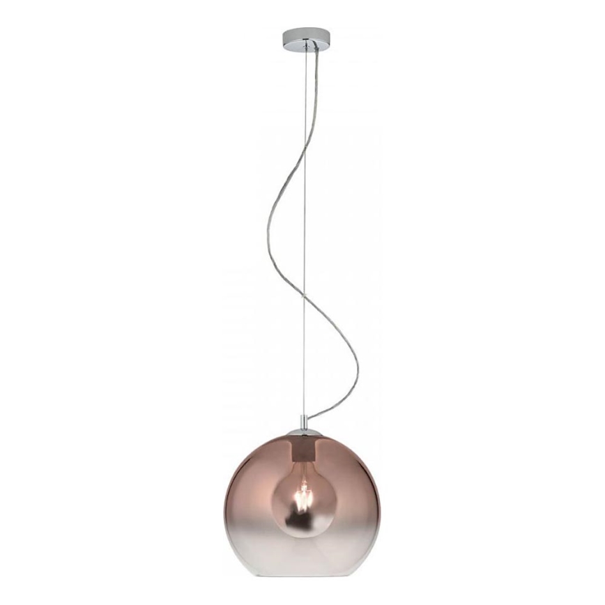 Redo 01-2076 - Suspension filaire BOWL 1xE27/42W/230V d. 30 cm cuivre