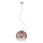 Redo 01-2076 - Suspension filaire BOWL 1xE27/42W/230V d. 30 cm cuivre
