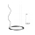 Redo 01-2204 - Suspension filaire UNION LED/34W/230V CRI 90 3000K d. 60 cm noir
