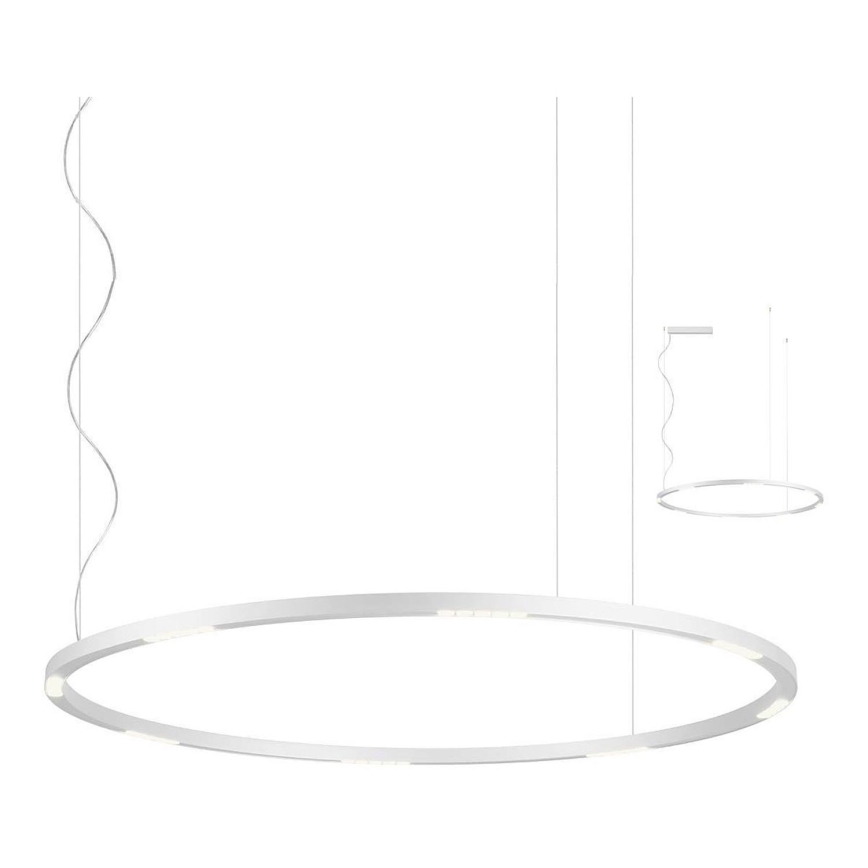 Redo 01-2208 - Suspension filaire UNION LED/68W/230V CRI 90 3000K d. 120 cm blanc