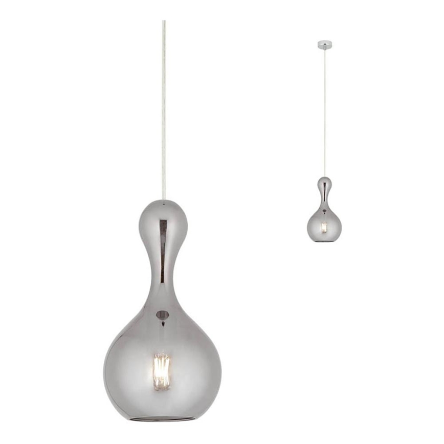 Redo 01-2256 - Suspension filaire LOB 1xE27/42W/230V d. 18 cm gris