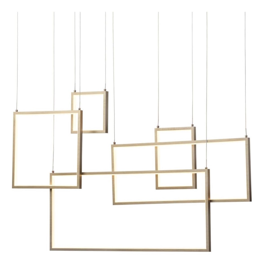 Redo 01-2317 - Suspension LED dimmable sur câble PLANA LED/80W/230V dorée