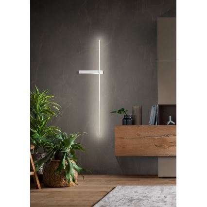 Redo 01-2479 - Applique murale LED TANGENT 14 W / 230 V, 3000 K, 125,4 cm, blanche