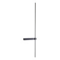 Redo 01-2480 - Applique murale LED TANGENT LED/14W/230V noire
