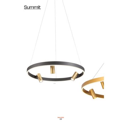 Redo 01-2490 - Suspension filaire SUMMIT LED/38W/230V CRI 90 d. 61,6 cm doré