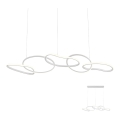 Redo 01-2597 - Suspension LED dimmable sur câble BIAS LED/108,6W/230V 3000K IRC 90 blanche