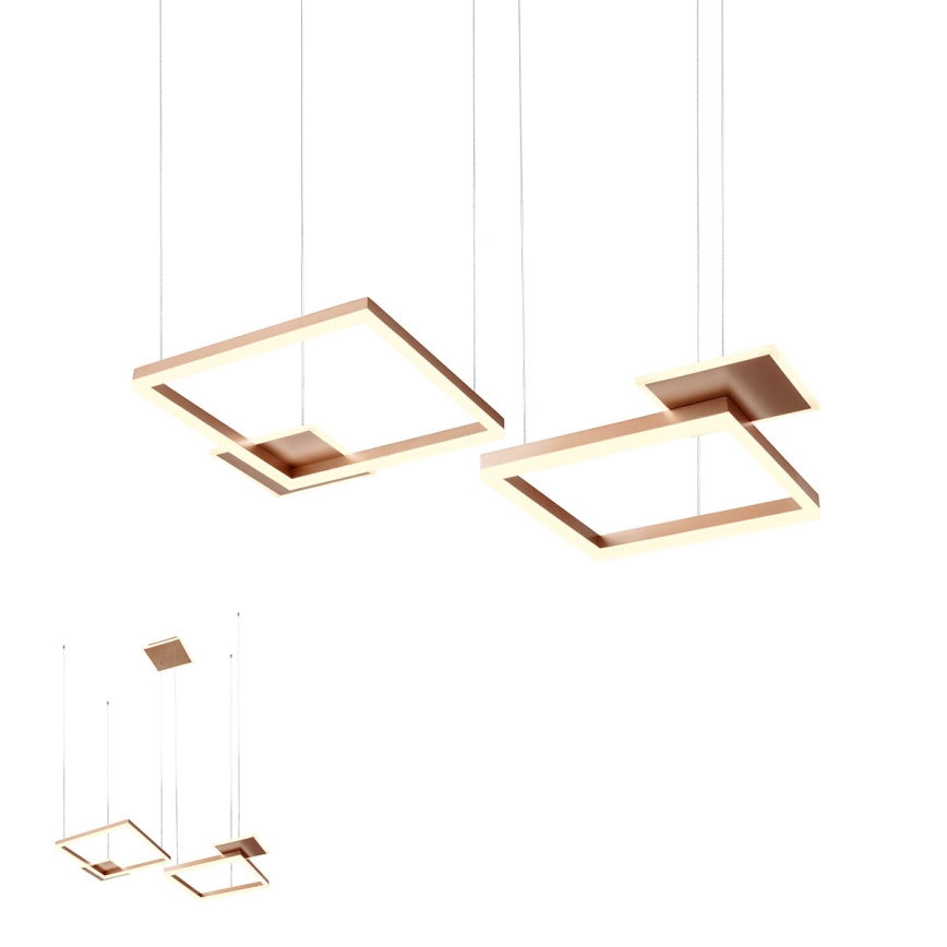 Redo 01-2613 - Suspension LED dimmable sur câble SIGUA LED/110W/230V IRC 90 marron