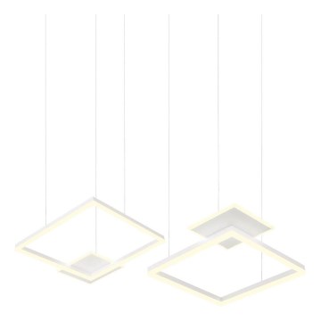 Redo 01-2614 - Suspension LED dimmable sur câble SIGUA, 137 W, 230 V, IRC 90, blanc