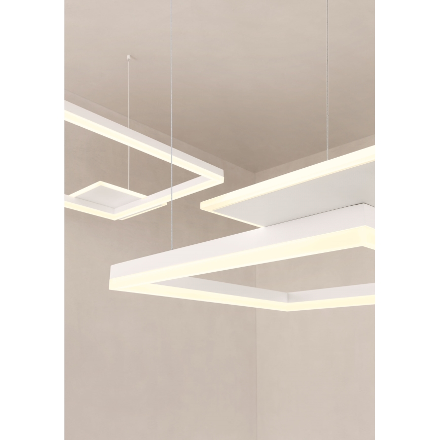 Redo 01-2614 - Suspension LED dimmable sur câble SIGUA, 137 W, 230 V, IRC 90, blanc