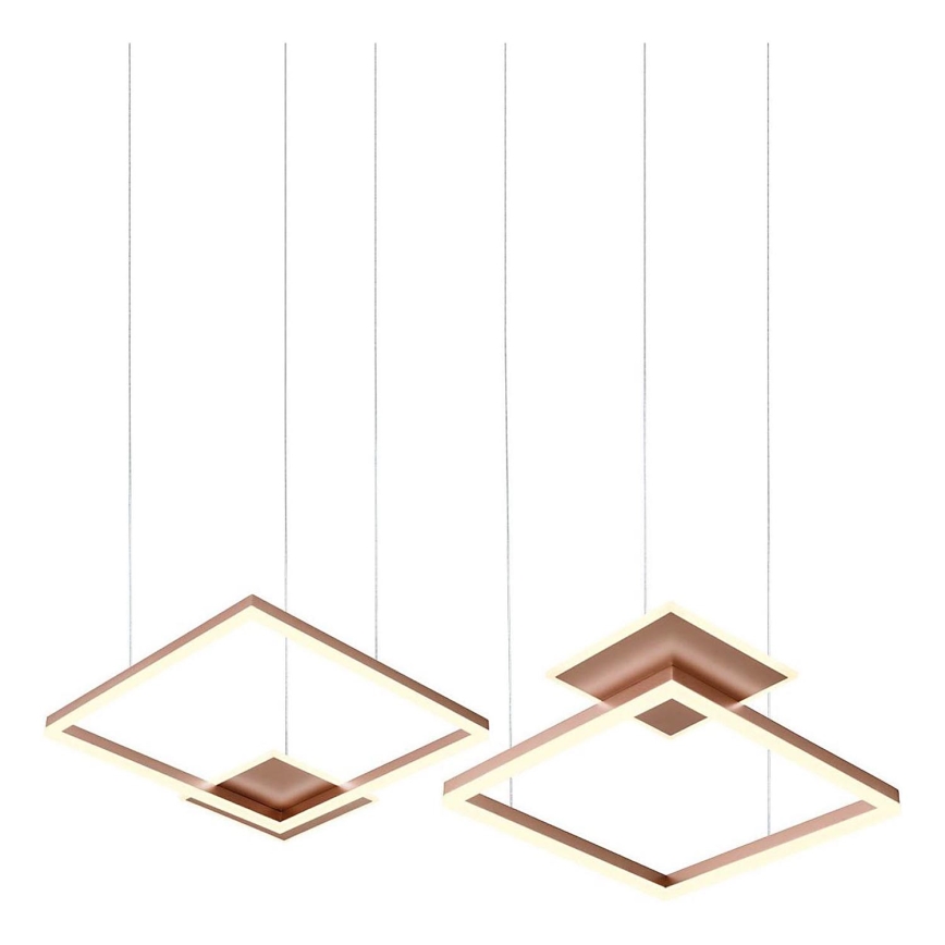 Redo 01-2616 - Suspension LED dimmable sur câble SIGUA LED/137W/230V CRI 90 marron