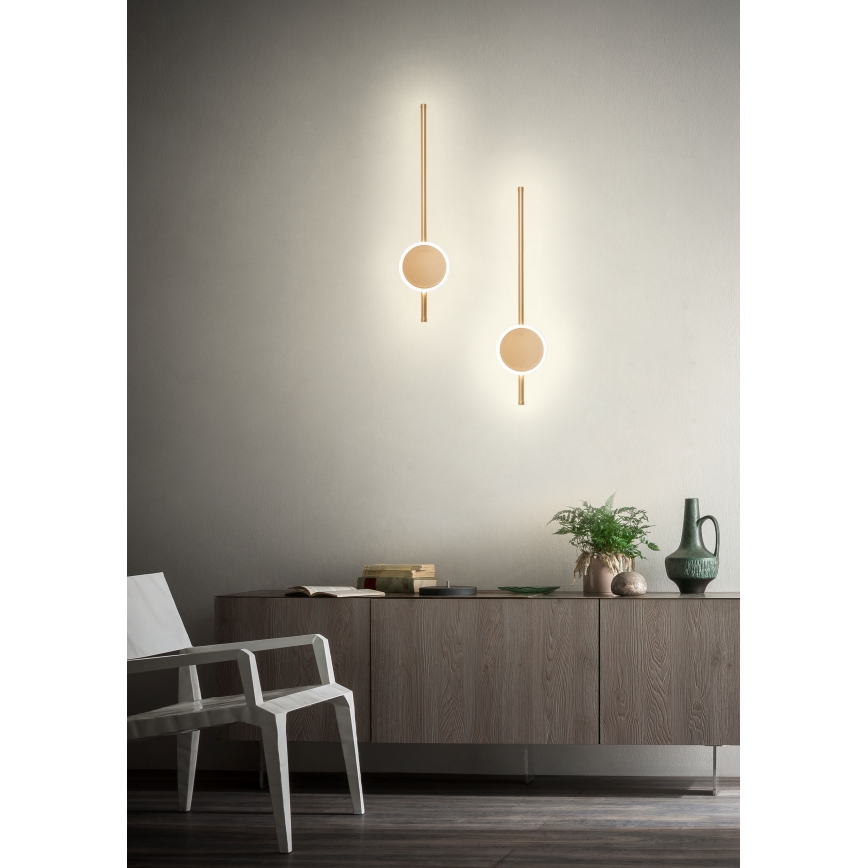 Redo 01-2700 - Applique murale DIAZ LED/18W/230V CRI 90 doré
