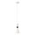 Redo 01-2709 - Suspension filaire KILT 1xE27/42W/230V d. 12 cm blanc