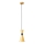 Redo 01-2710 - Suspension filaire KILT 1xE27/42W/230V d. 12 cm doré