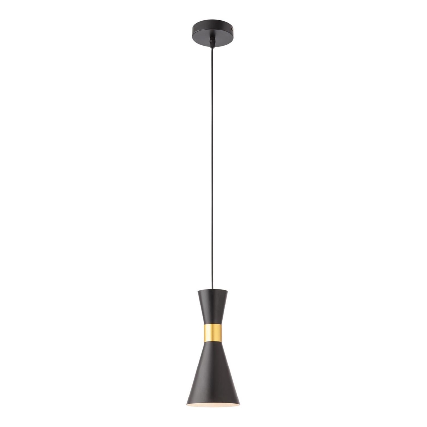 Redo 01-2711 - Suspension filaire KILT 1xE27/42W/230V d. 12 cm noir