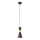 Redo 01-2711 - Suspension filaire KILT 1xE27/42W/230V d. 12 cm noir