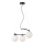 Redo 01-2716 - Suspension filaire VOLLEY 3xE14/28W/230V noir