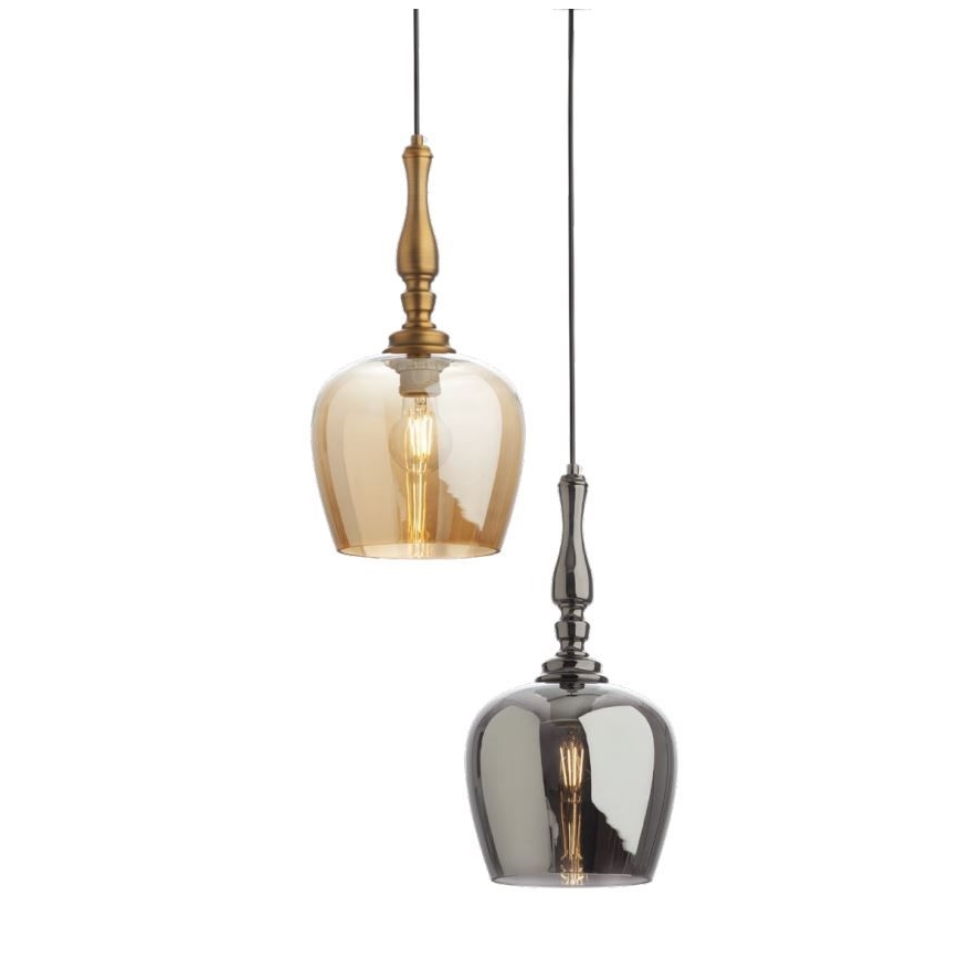 Redo 01-2740 - Suspension filaire TOLL 1xE27/42W/230V bronze