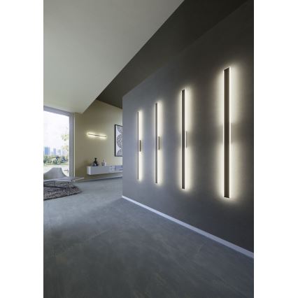 Redo 01-2769 - Applique murale WAPI LED/23W/230V 90,5 cm noir