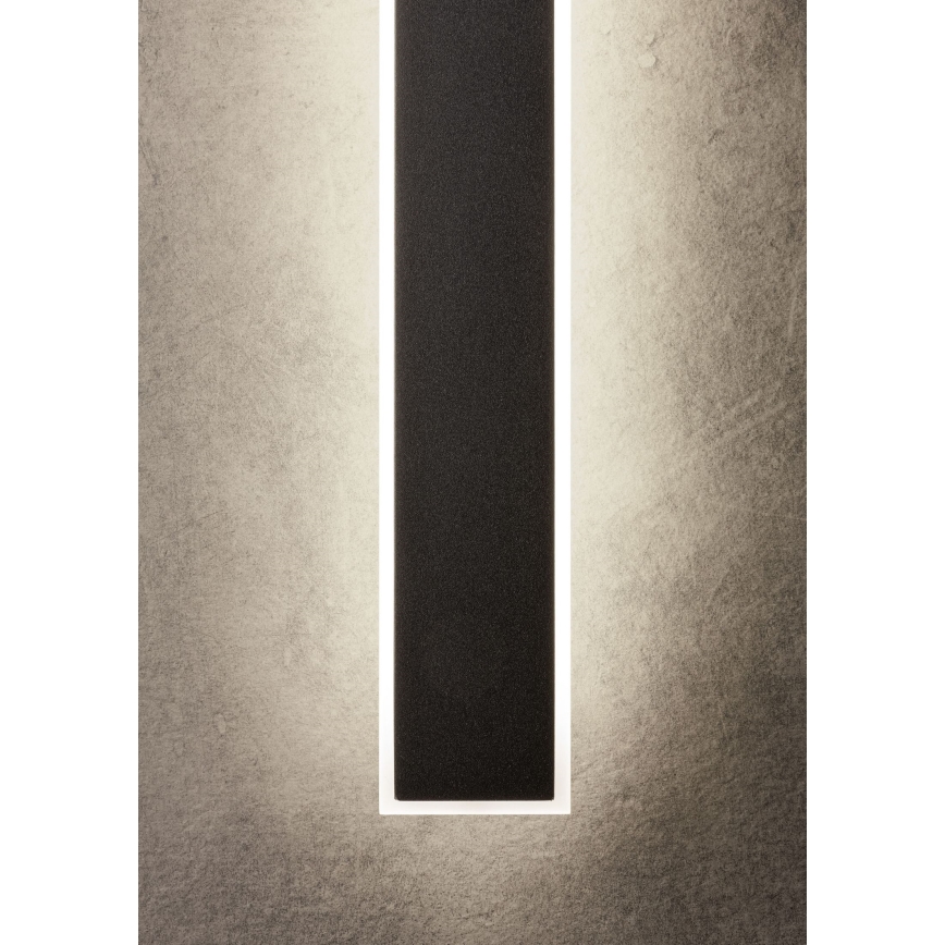 Redo 01-2769 - Applique murale WAPI LED/23W/230V 90,5 cm noir