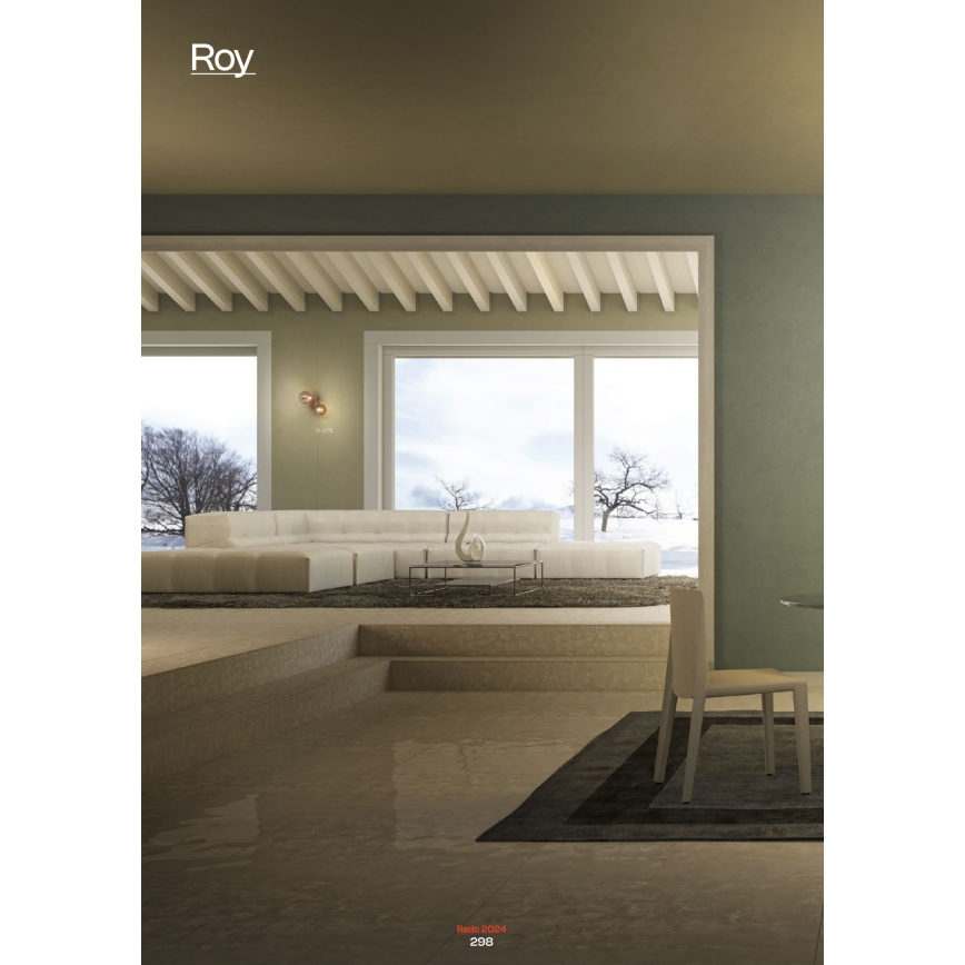 Redo 01-2778 - Applique murale ROY 2xG9/10W/230V