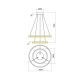 Redo 01-2889 - Suspension filaire à intensité variable FEBE LED/62W/230V doré