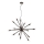 Redo 01-2936 - Suspension filaire STELLAR 18xE14/25W/230V noir
