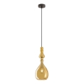 Redo 01-2937 - Suspension sur câble AMBIX 1xE27/42W/230V Ø 18 cm, dorée