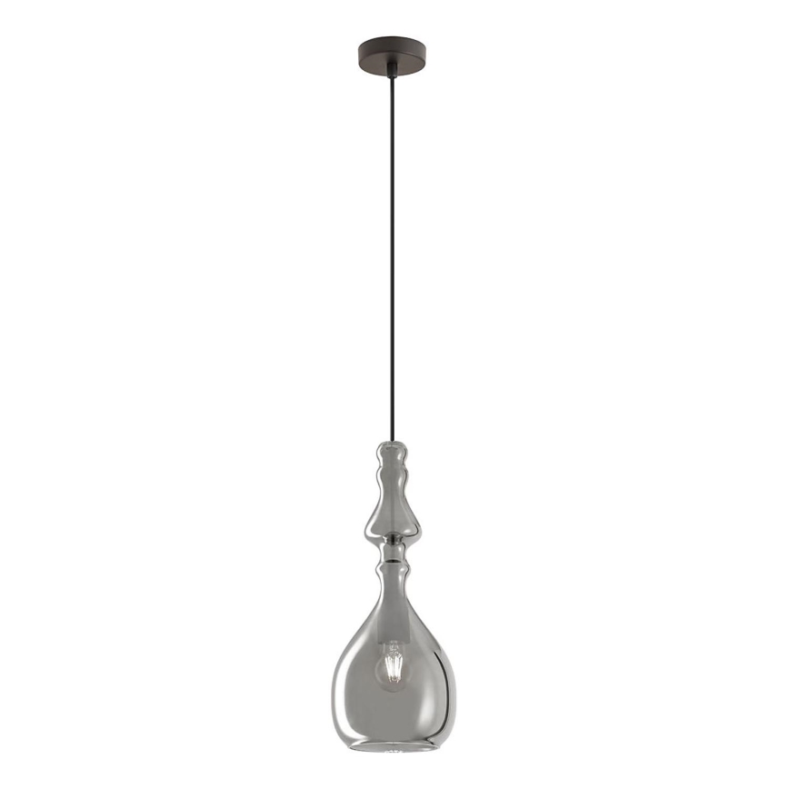 Redo 01-2938 - Suspension à câble AMBIX 1xE27/42W/230V Ø 18 cm gris