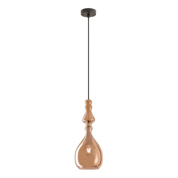 Redo 01-2939 - Suspension sur câble AMBIX 1xE27/42W/230V Ø 18 cm marron