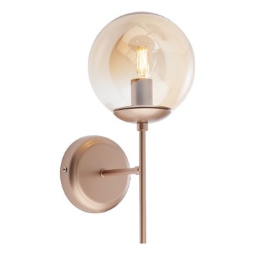 Redo 01-2942 - Applique murale MUNDI 1xE14/28W/230V cuivre