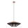 Redo 01-3009 - Suspension sur câble GRILL 1xE27/42W/230V Ø 49,5 cm noir/marron