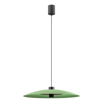 Redo 01-3019 - Suspension LED sur câble LARS LED/14W/230V + LED/10W Ø 60 cm CRI 90 vert