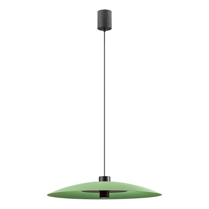 Redo 01-3019 - Suspension LED sur câble LARS LED/14W/230V + LED/10W Ø 60 cm CRI 90 vert