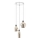 Redo 01-3192 - Suspension filaire TANNER 3xE14/28W/230V d. 37,6 cm