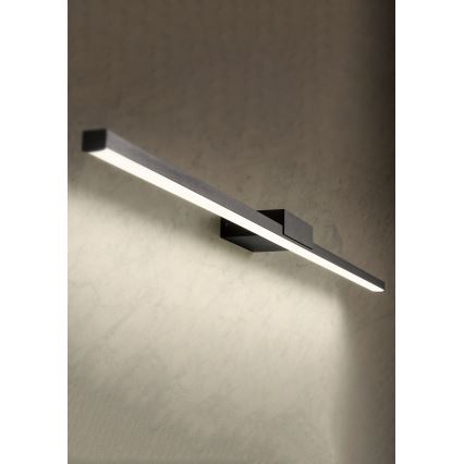 Redo 01-3273 - Applique LED pour miroir de salle de bains ASTON, 18W/230V, 3000/4000K, 90 cm, IRC 90, IP44, noir