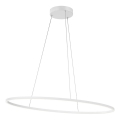 Redo 01-3337 - Lustre suspendu LED dimmable sur câble LEO LED/48W/230V 3000/4000K IRC 90 blanc