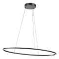 Redo 01-3339 - Suspension LED dimmable sur câble LEO LED/48W/230V 3000/4000K IRC 90 40x95 cm noir