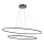 Redo 01-3343 - Suspension LED dimmable sur câble LEO LED/115W/230V 3000/4000K IRC 90 60x130 cm noire