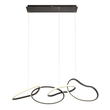 Redo 01-3390 - Suspension LED dimmable sur câble BIAS LED/90W/230V 3000/4500/6500K CRI 90 noire