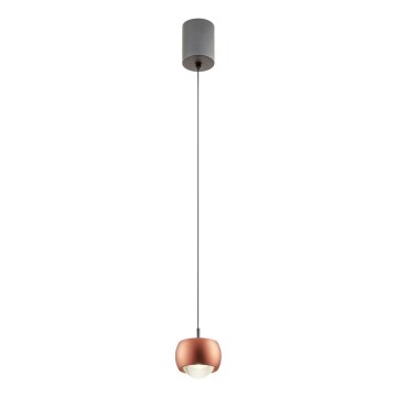 Redo 01-3548 - Suspension filaire AVES LED/12W/230V d. 9,6 cm CRI 90 cuivre