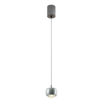 Redo 01-3549 - Suspension filaire AVES LED/12W/230V d. 9,6 cm CRI 90 gris