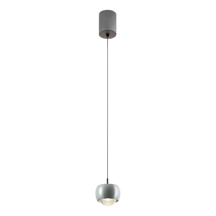 Redo 01-3549 - Suspension filaire AVES LED/12W/230V d. 9,6 cm CRI 90 gris