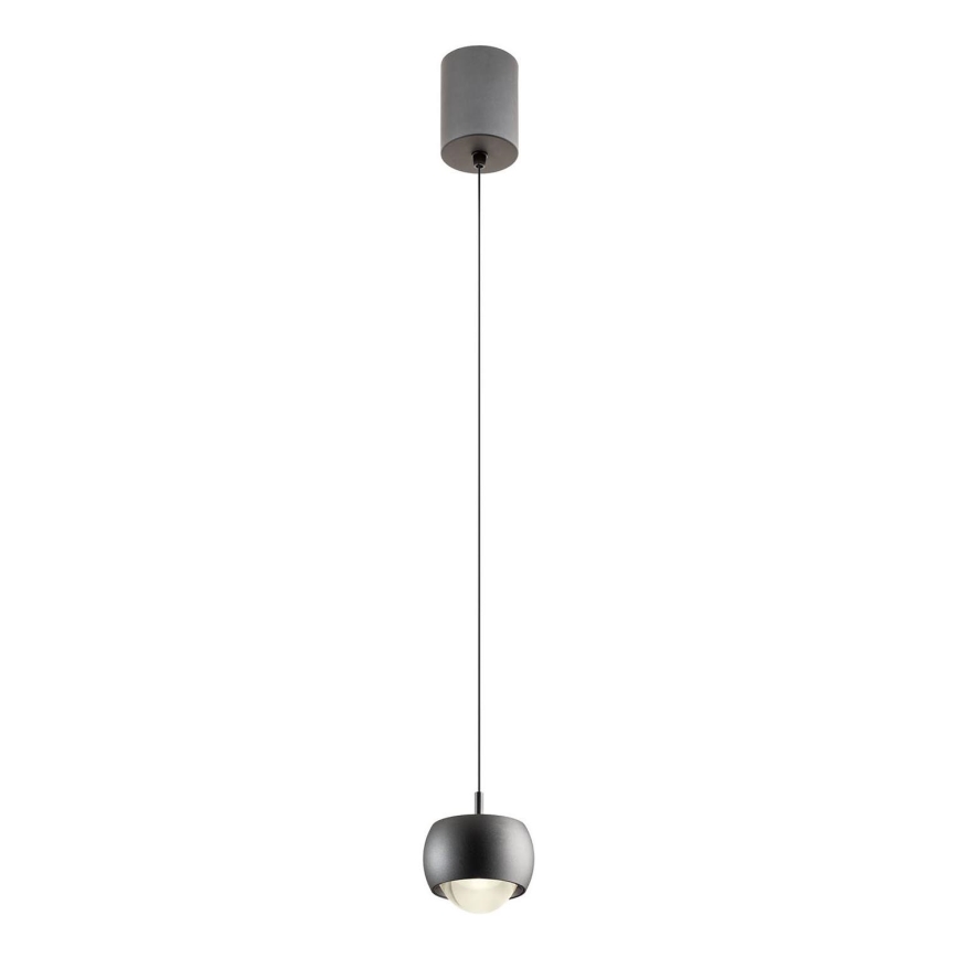 Redo 01-3550 - Suspension filaire AVES LED/12W/230V d. 9,6 cm CRI 90 noir